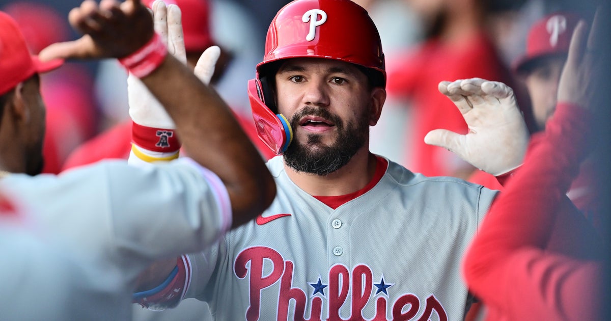 Phillies' Kyle Schwarber Extends 46-Game On-Base Streak Amid MLB Home Run Lead