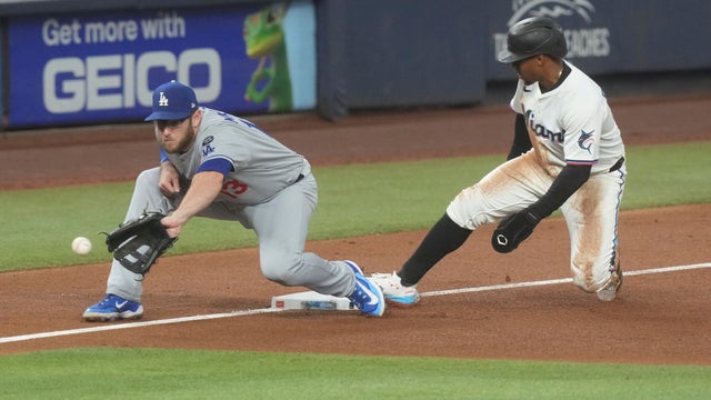 Dodgers Marlins Baseball 