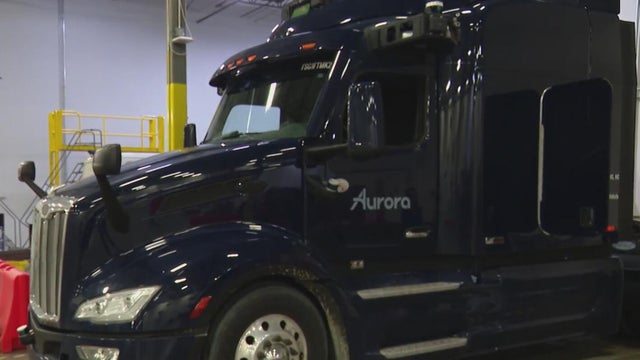 Aurora driverless truck 