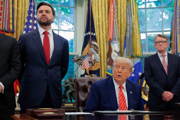 President Trump Adays a trade agreement with the United Kingdom 