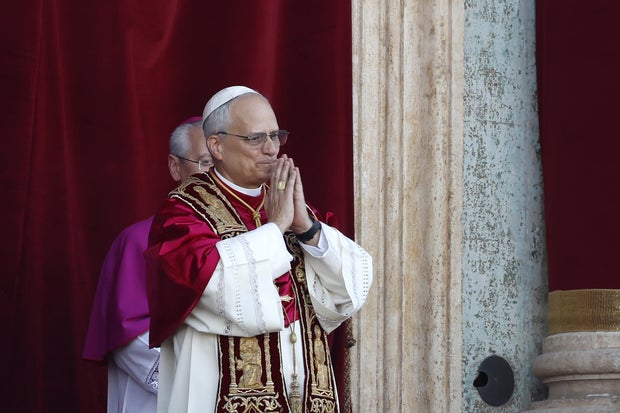 Pope Leo XIV makes his first appearance after conclave 
