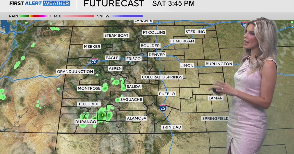 Isolated mountain showers this weekend, but warm and dry in Denver ...