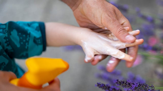 Sunscreen for children 