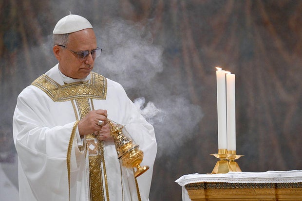 Pope Leo's first day 