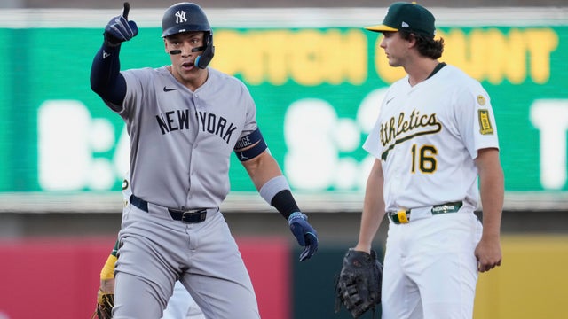 Yankees Athletics Baseball 