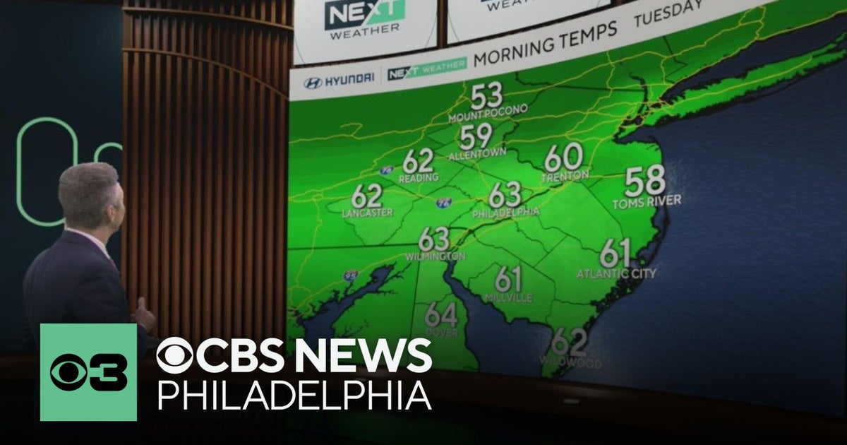 Clear Monday night in Philadelphia region, but rain moves in Tuesday ...