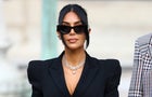 Kim Kardashian leaves the courthouse after testifying in the trial of 10 people accused of stealing millions of dollars worth of jewelry from her while holding her at gunpoint during Paris Fashion Week in 2016, in Paris, France, May 13, 2025. 