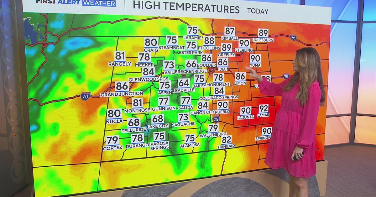 Another warm and sunny day before a cold front brings changes arrive on ...