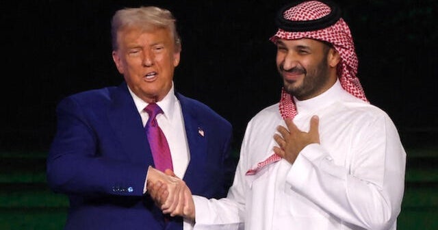 Trump touts Saudi Arabia partnership, calls for new Iran nuclear deal