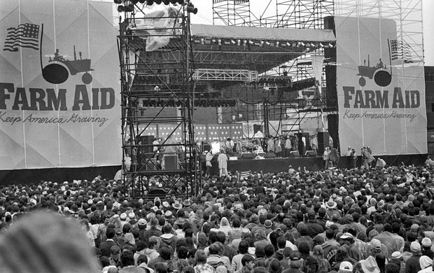 Willie Nelson Performs At Farm Aid 