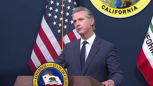Press conference of California Governor Gavin Newsom 