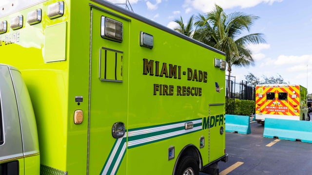 Miami-Dade Fire Rescue vehicle 