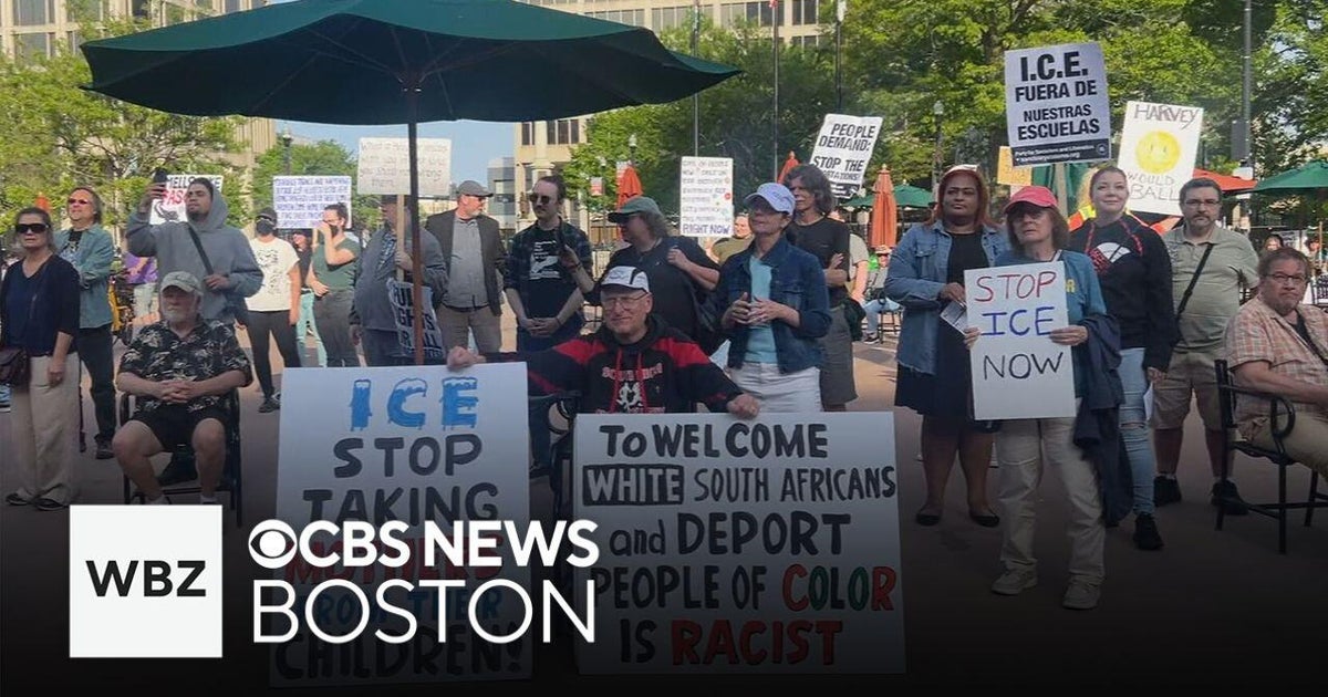 Protesters rally against ICE in Worcester, City Hall closed for safety ...