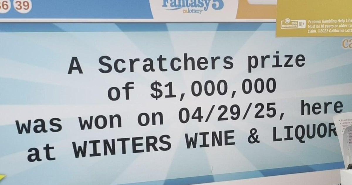 Winner in Winters: Small-town liquor store sells winning $1M scratcher to regular customer