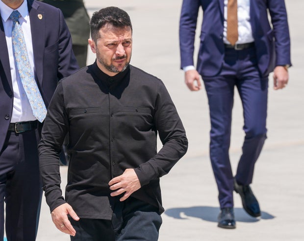 Ukrainian President Volodymyr Zelenskyy in Ankara