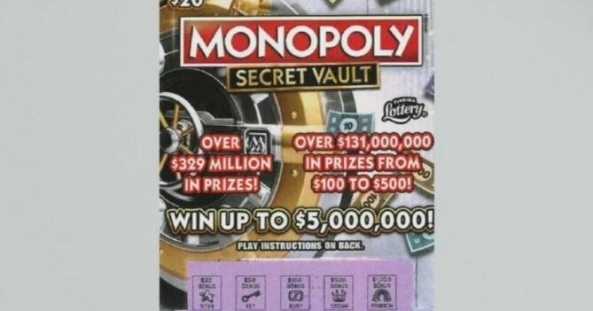 Broward man claims  million prize from Florida Lottery scratch-off game Broward man claims  million prize from Florida Lottery scratch-off game