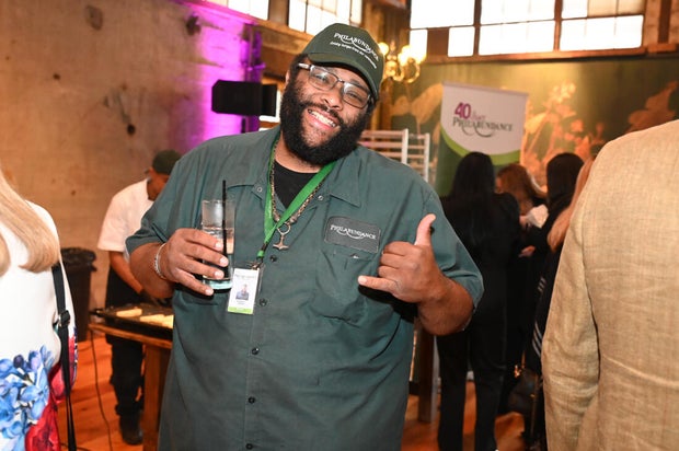 People pose for a photo at the Philabundance event 
