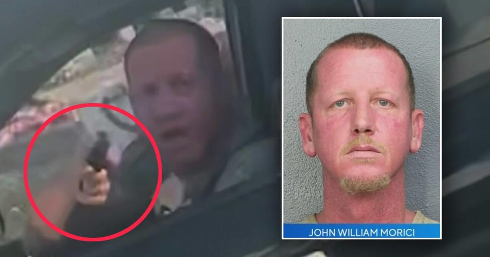 Man arrested after pointing gun at woman, daughter in Fort Lauderdale road rage incident, BSO says
