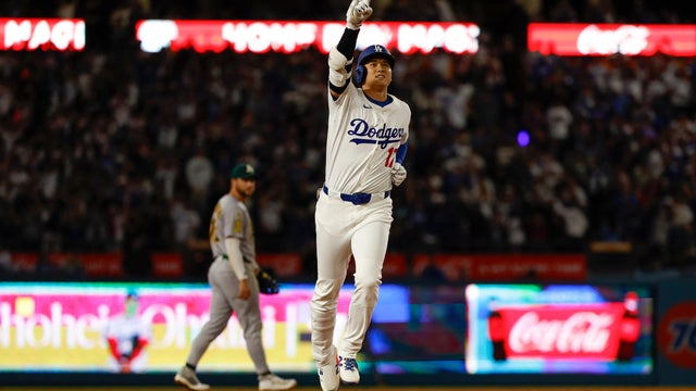 Athletics v Los Angeles Dodgers 