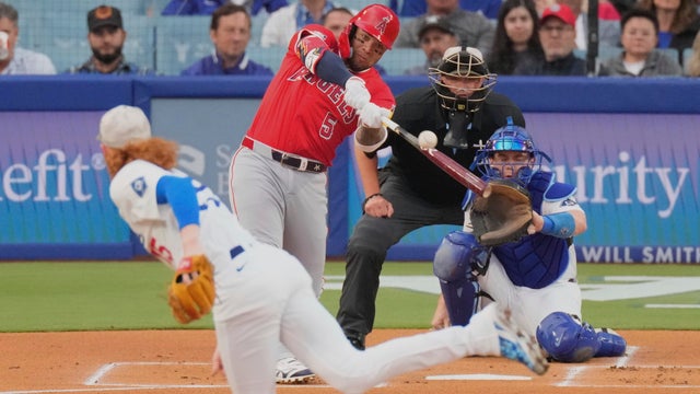 Angels Dodgers Baseball 
