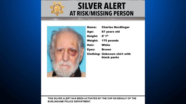 Charles Nordlinger Silver Alert San Francisco 
