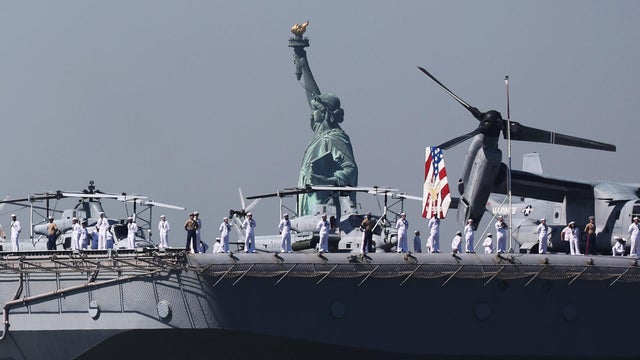 Annual Parade Of Ships Kicks Off New York's Fleet Week 