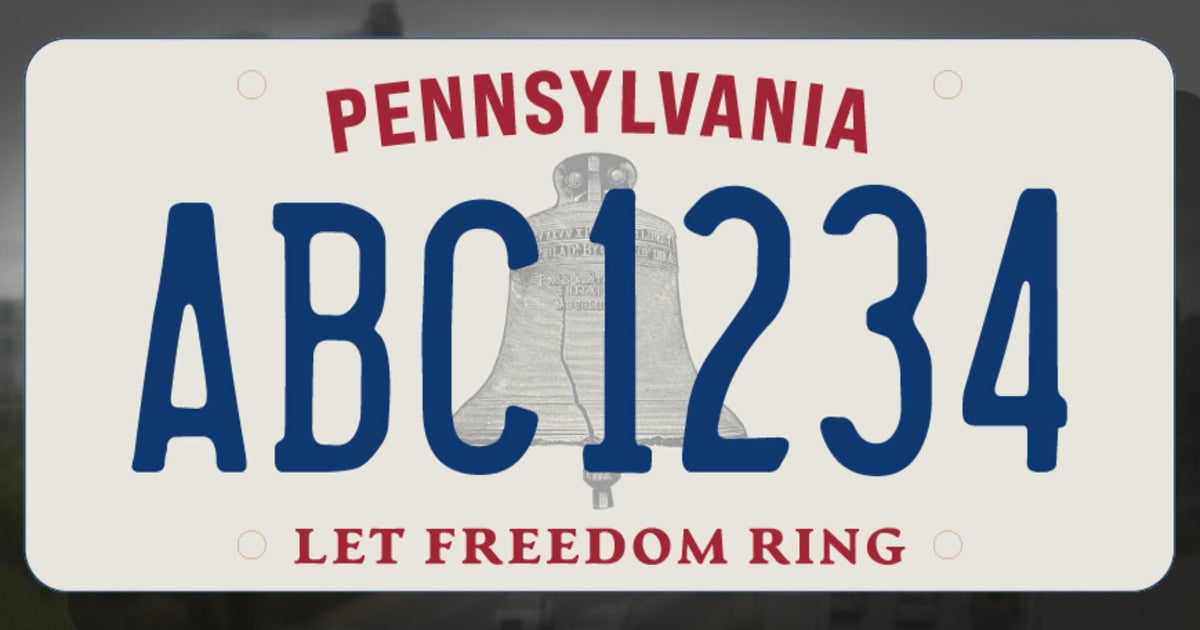 Pennsylvania license plate featuring Liberty Bell available to order 