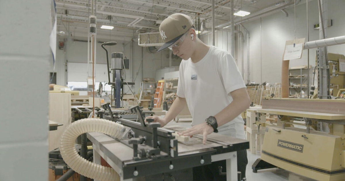 Trade classes boom at high school as students eye six-figure jobs