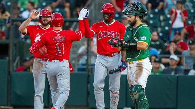 Angels Athletics Baseball 