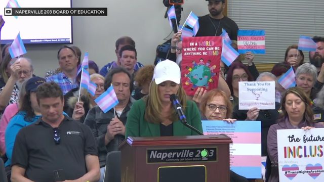 Naperville School District 203 board meeting over trans athlete controversy 