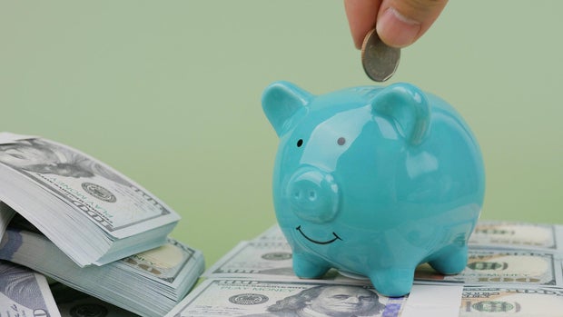 Save coins in Pig Bank, earn money from work, generate income and investment financing. 