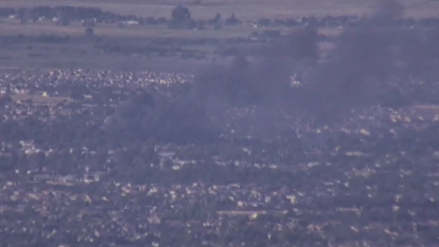 Auto shop fire in Oakley 