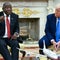 Trump takes questions during meeting with South African president