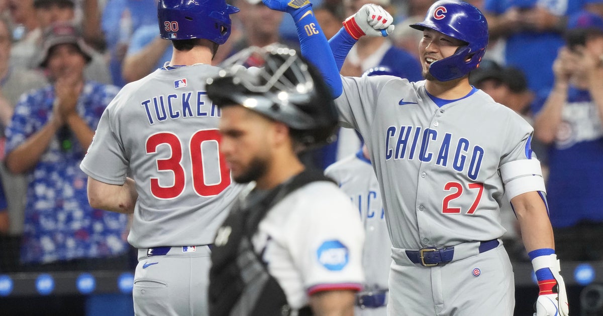 Kyle Tucker homers for second straight game to help Cubs beat Marlins 2-1