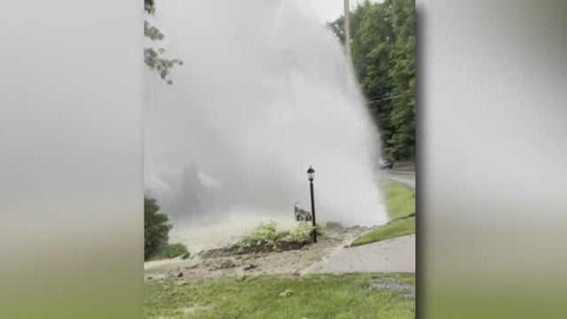 kdka bethel park logan road water main break 
