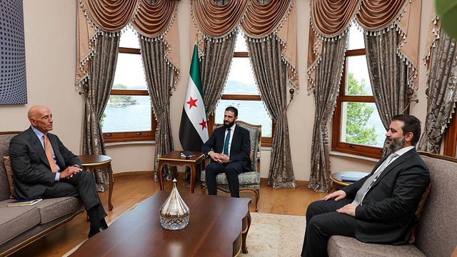 Ahmed Sharaa - Thomas Joseph Barrack, Jr. meeting in Istanbul 