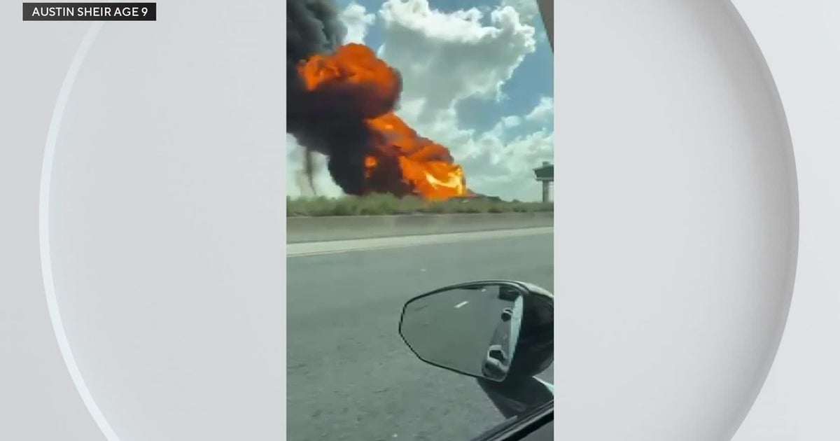 Drivers react with shock to fiery I-595 tanker, bus crash in Davie