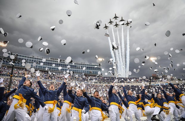 President Biden Delivers The Commencement Address At The Air Force Academy In Colorado 