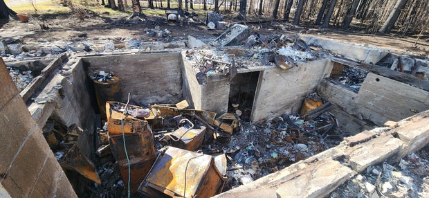 minnesota wildfire damage 