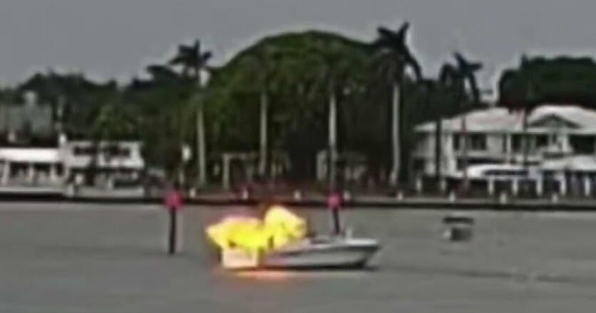 Video shows moment boat explodes near Fort Lauderdale sandbar, sending victims into the water Video shows moment boat explodes near Fort Lauderdale sandbar, sending victims into the water