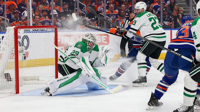 NHL: MAY 27 Stanley Cup Playoffs Western Conference Final Oilers Stars at Oilers 