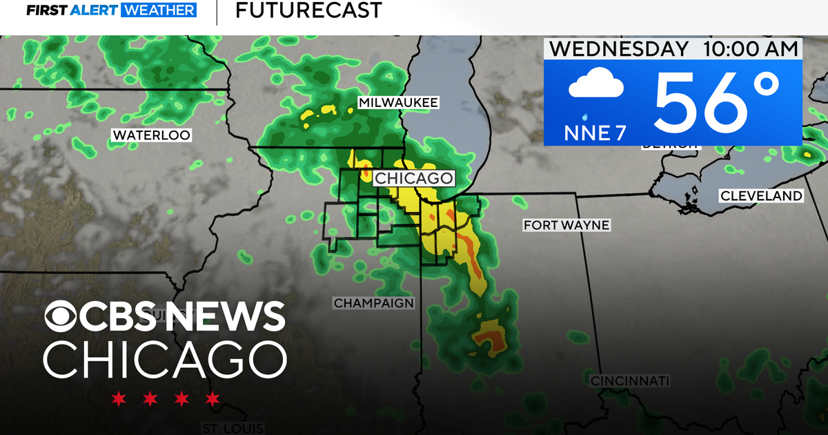 First Alert Forecast: Rainy Wednesday - CBS Chicago