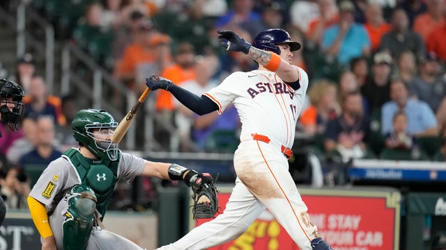Athletics Astros Baseball 