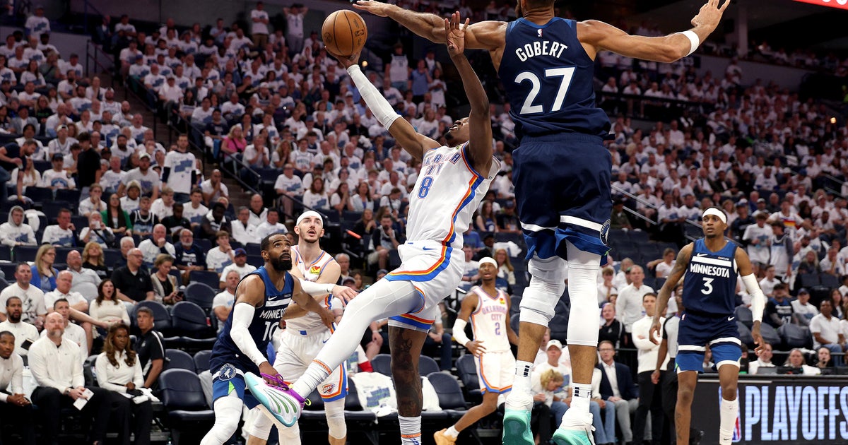 Thunder head to NBA Finals after 124-94 win over Timberwolves - CBS ...