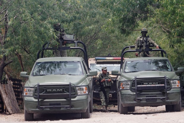 Mexican authorities confirm the deaths of five members of a band in northeastern Mexico 