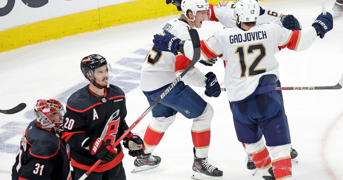 For Florida Panthers, wrapping up 3rd consecutive trip to the Stanley Cup Final didn’t lead to celebrating