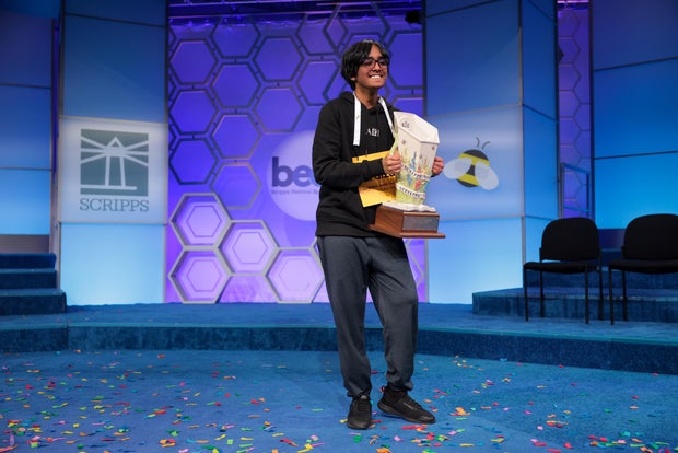 Kids Compete In The Scripps National Spelling Bee Finals 