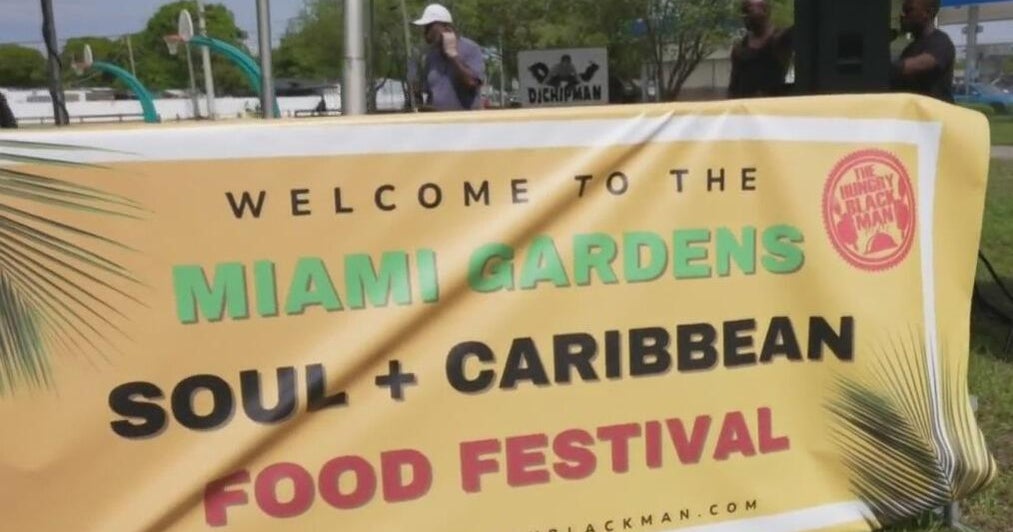 Miami Gardens Soul + Caribbean Food Festival makes its debut – CBS News