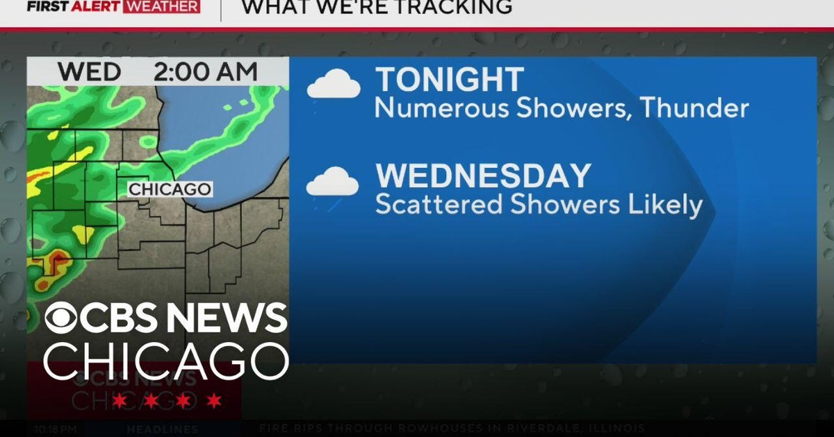 Storm system will slow you down on Wednesday in Chicago - CBS Chicago