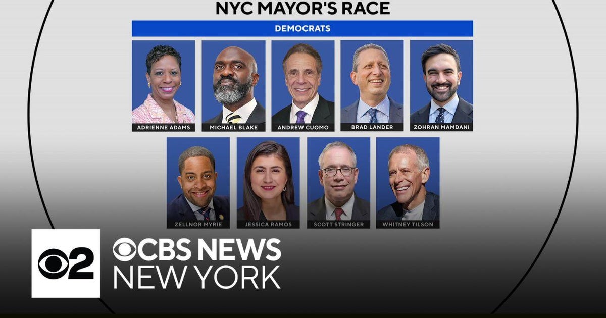 Democratic candidates for NYC mayor to debate Wednesday night - CBS New ...